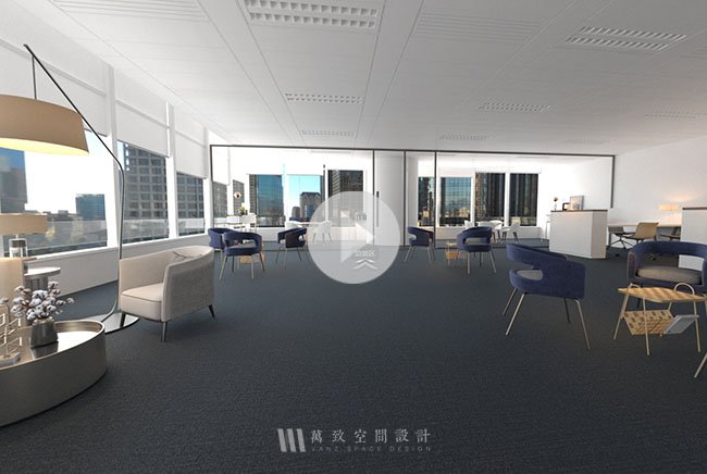 南宁国际金融办广场公室装修设计VR欣赏